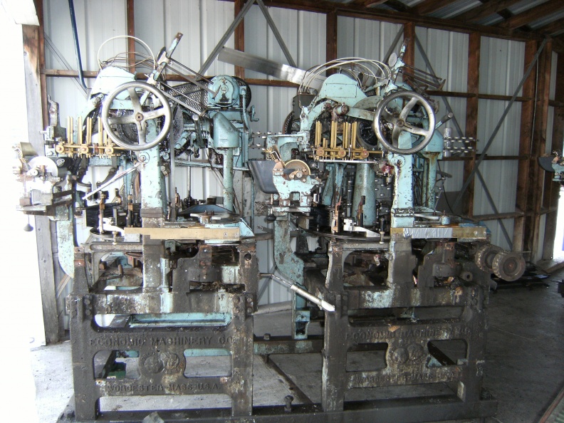 World Labelers of Worceste  Mass  on the loading dock at  the Stevens Point Brewery